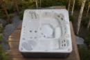 Hot tub CRESCENT 830A in a Polish garden