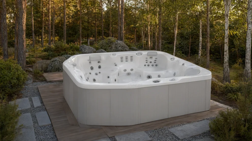 Hot tub CRESCENT 850A, lifestyle scene