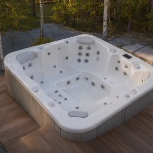 Jacuzzi VIRTUS 680 w polskim ogrodzie