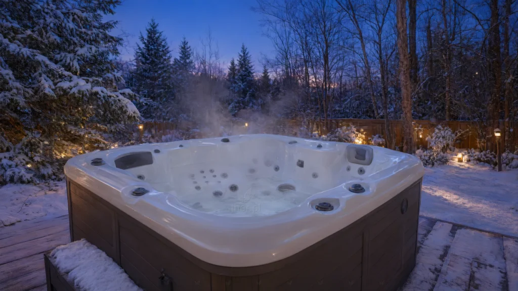 Hot tub KAYAK 620, lifestyle scene