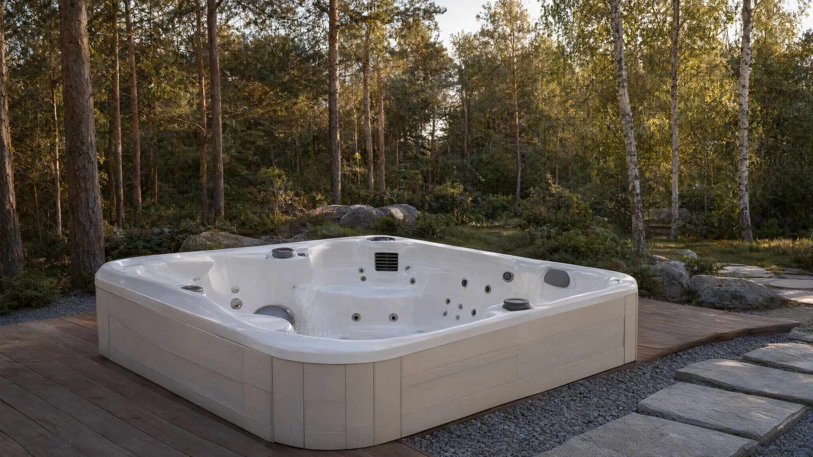 Jacuzzi KAYAK 630, sesja stylizowana