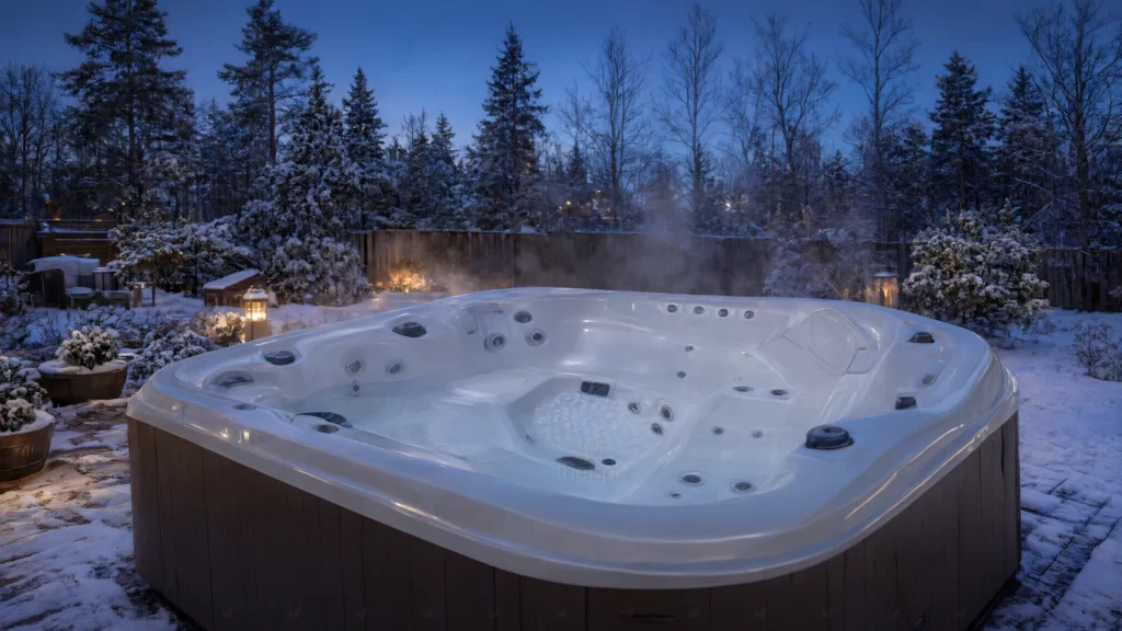 Hot tub KAYAK 810, lifestyle scene
