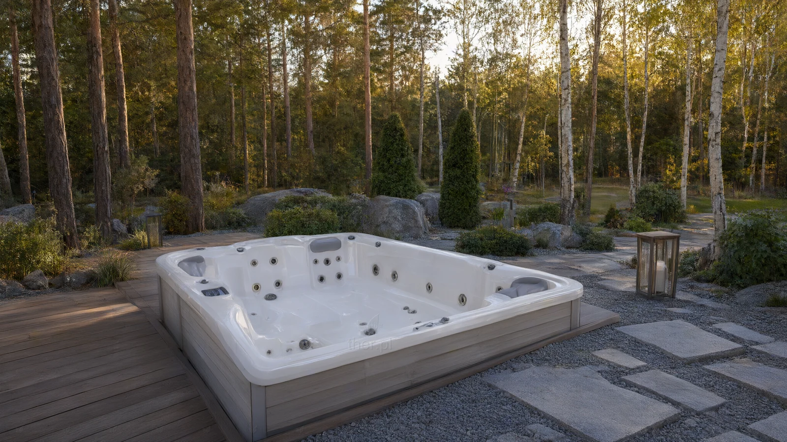 Jacuzzi NOVA 600, sesja stylizowana