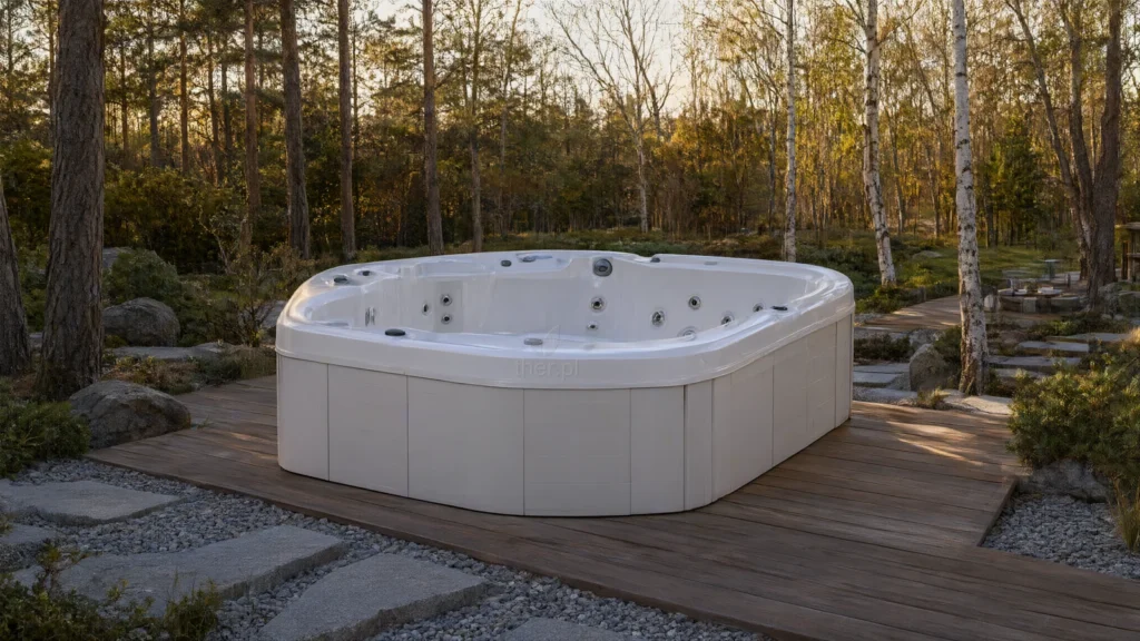 Hot tub NOVA 700, lifestyle scene