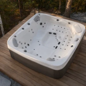 Jacuzzi NOVA 800 w polskim ogrodzie